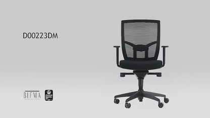 Skip Mesh Back Chair